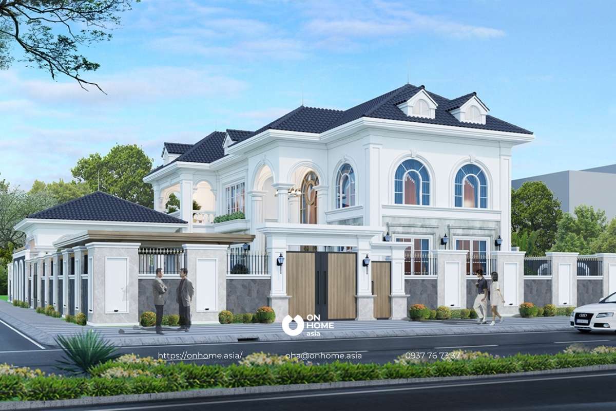 Thiết kế nhà biệt thự kiểu Nhật 2 tầng đẹp