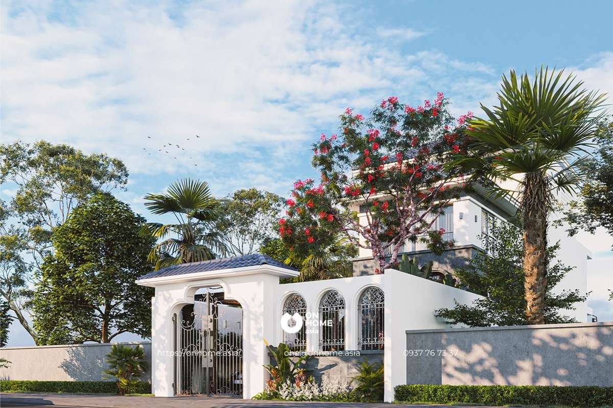 Biệt thự 2 tầng được chia thành loại khác nhau