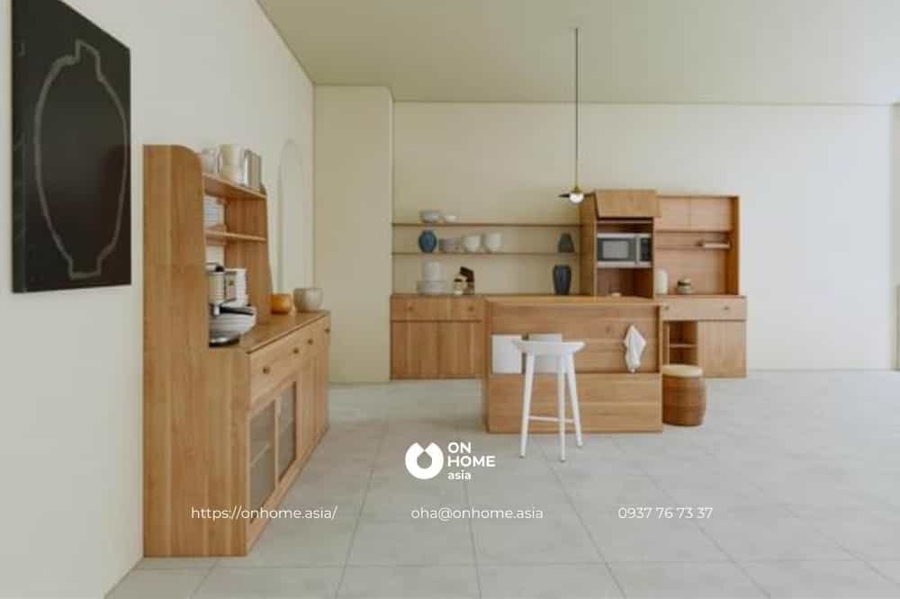 Concept nội thất phòng bếp Mody