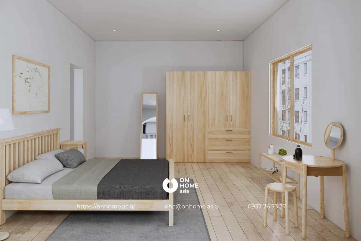 Concept nội thất phòng ngủ Sun