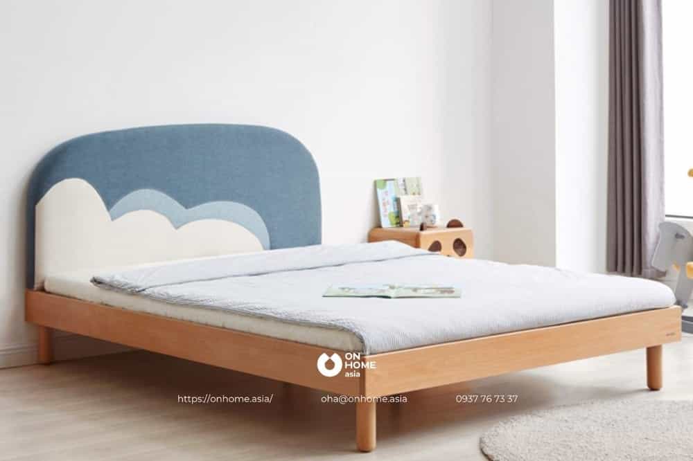 Giường ngủ bằng gỗ cho bé trai đẹp