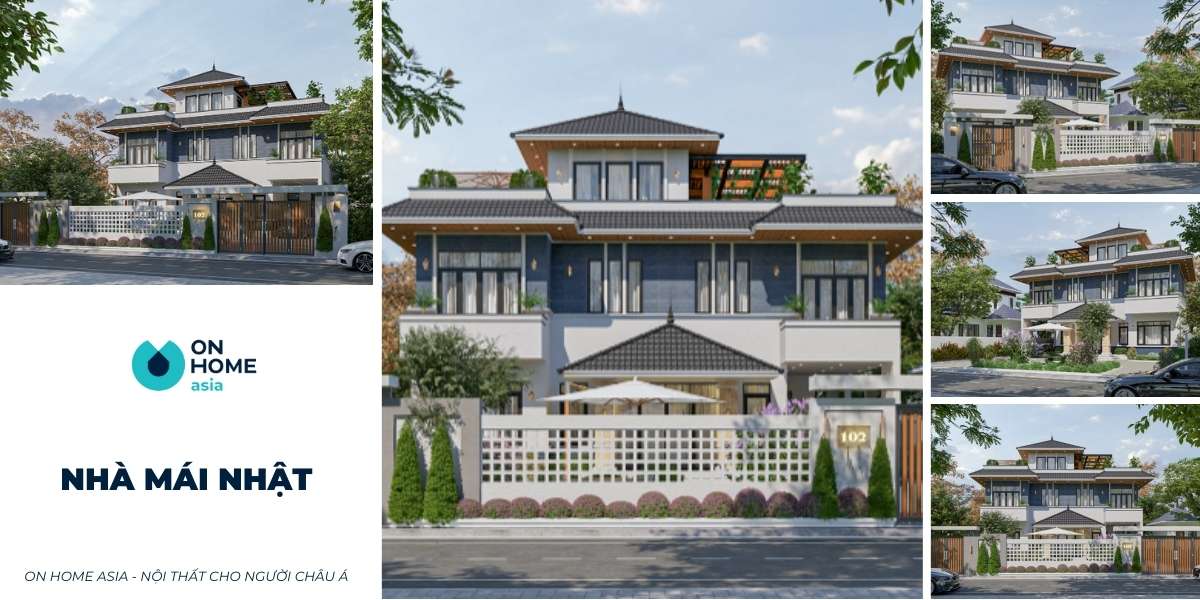50 Mẫu thiết kế nhà vườn mái nhật đẹp xanh mướt không gian ấn tượng - Group  Kiến Trúc Sư Việt Nam