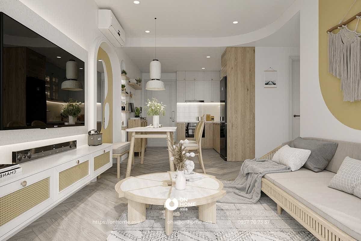 100+ Mẫu thiết kế nội thất chung cư 3 phòng ngủ đẹp xu hướng năm 2024
