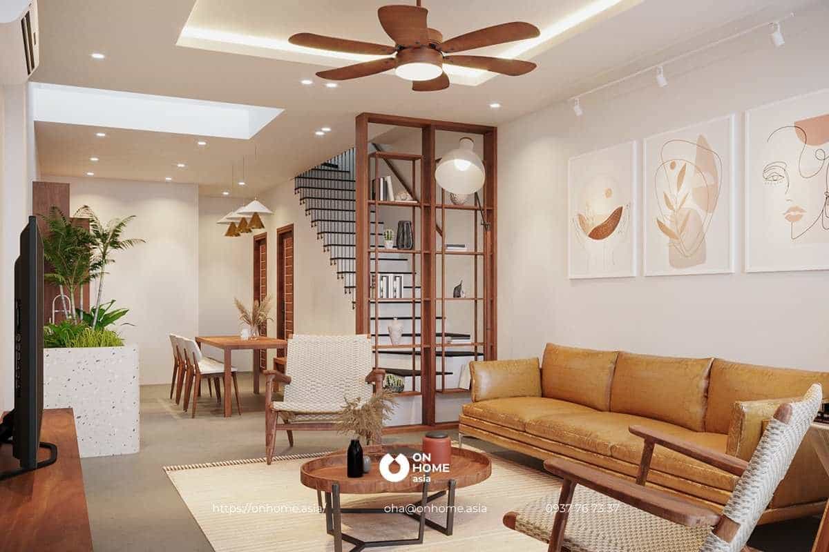 Thiết kế nội thất nhà phố 50m2 đẹp