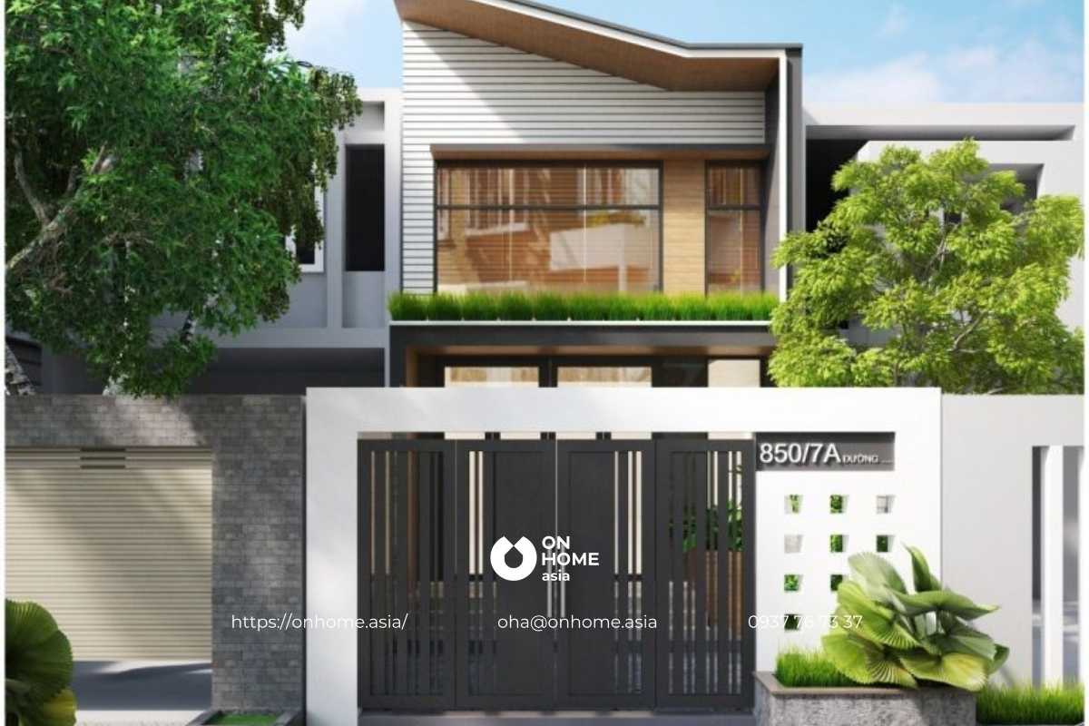 Kinh nghiệm xây nhà ống 2 tầng đẹp tiết kiệm chi phí