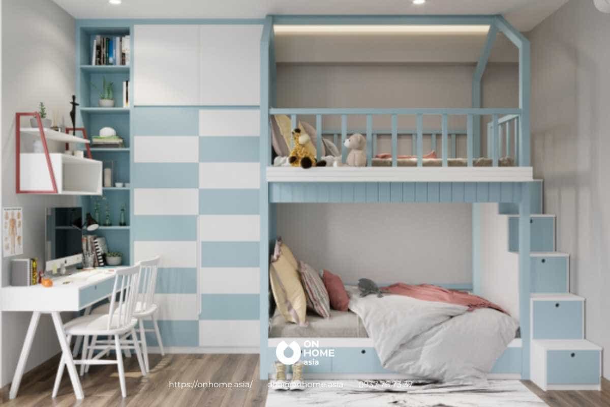 Thiết kế phòng trẻ em nên chú ý đến hướng phòng ngủ