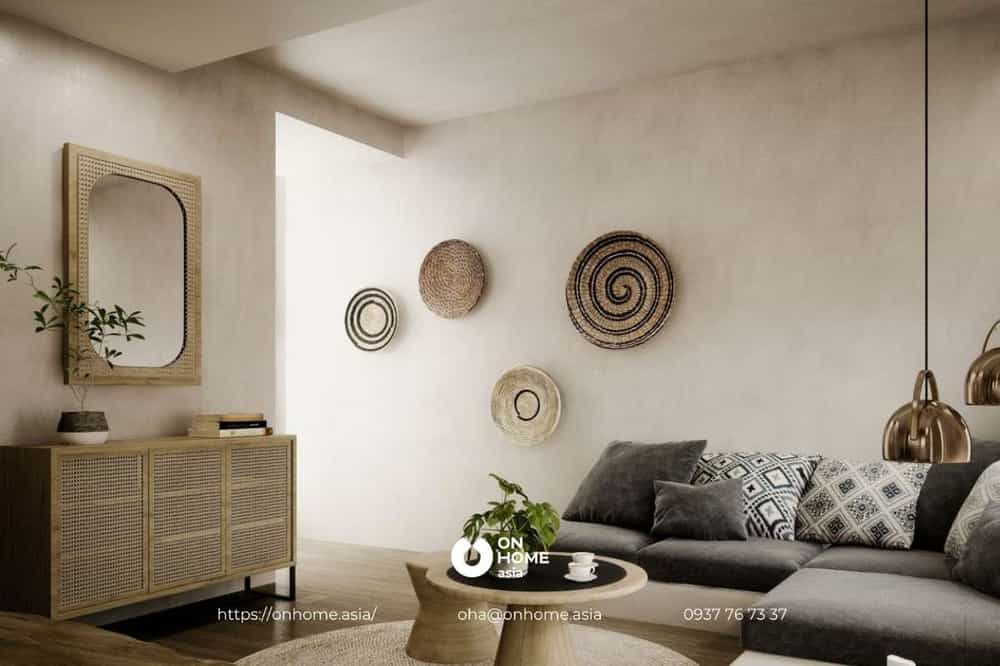Thiết kế nội thất nhà cấp 4 phong cách Địa Trung Hải