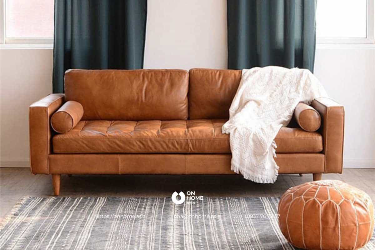 Ghế sofa giường da cao cấp