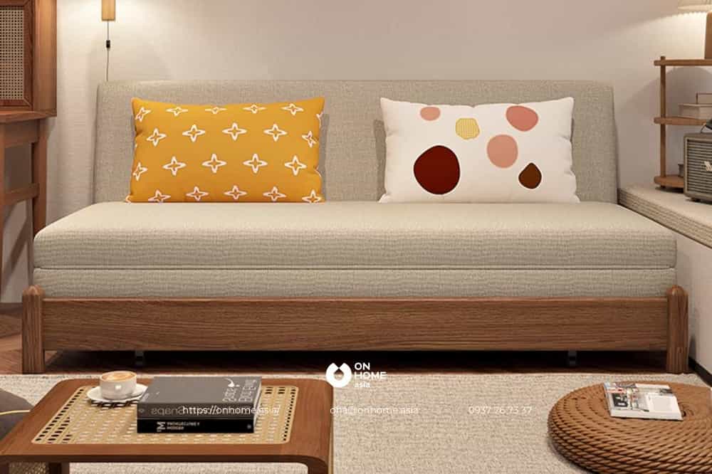 Sofa giường gỗ đẹp