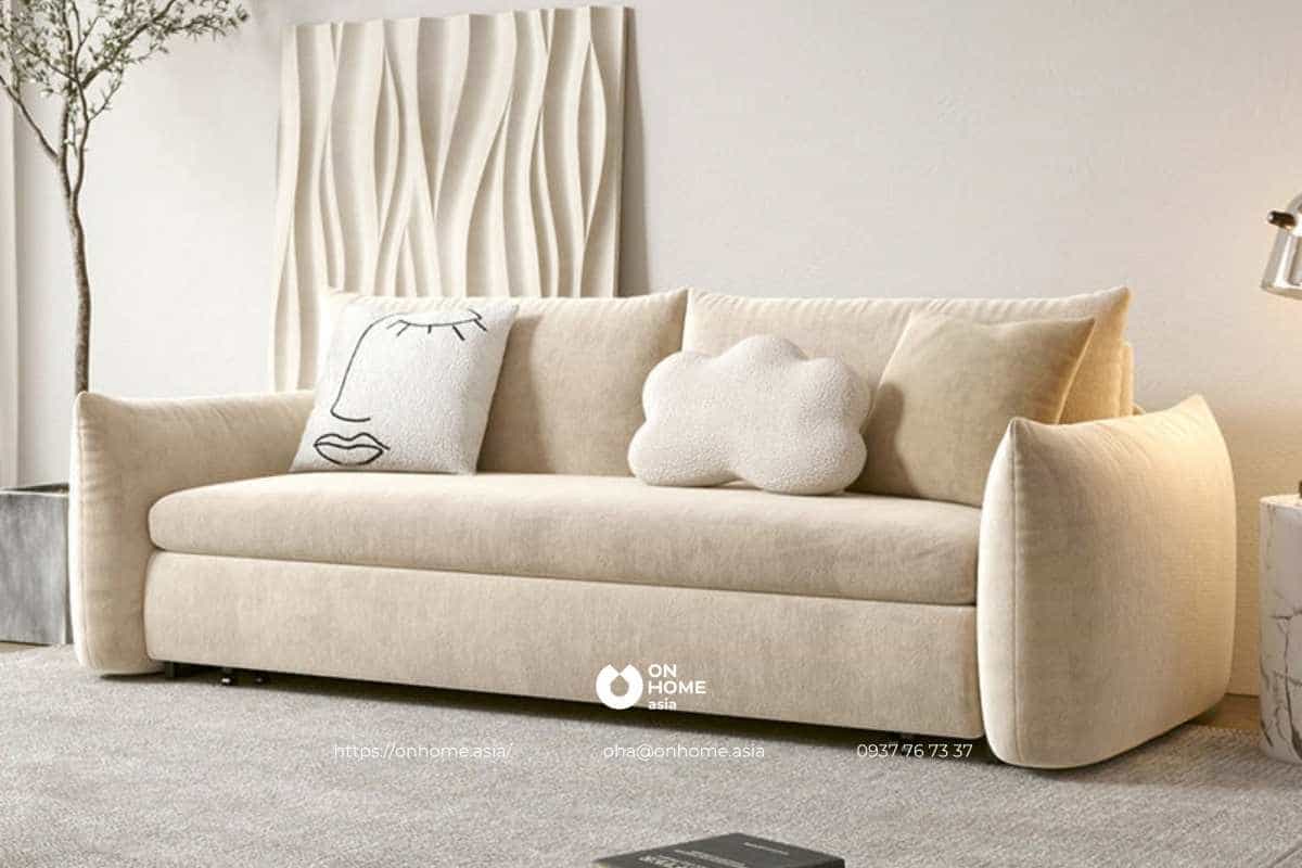 Ghế sofa giường thông minh tiết kiệm diện tích