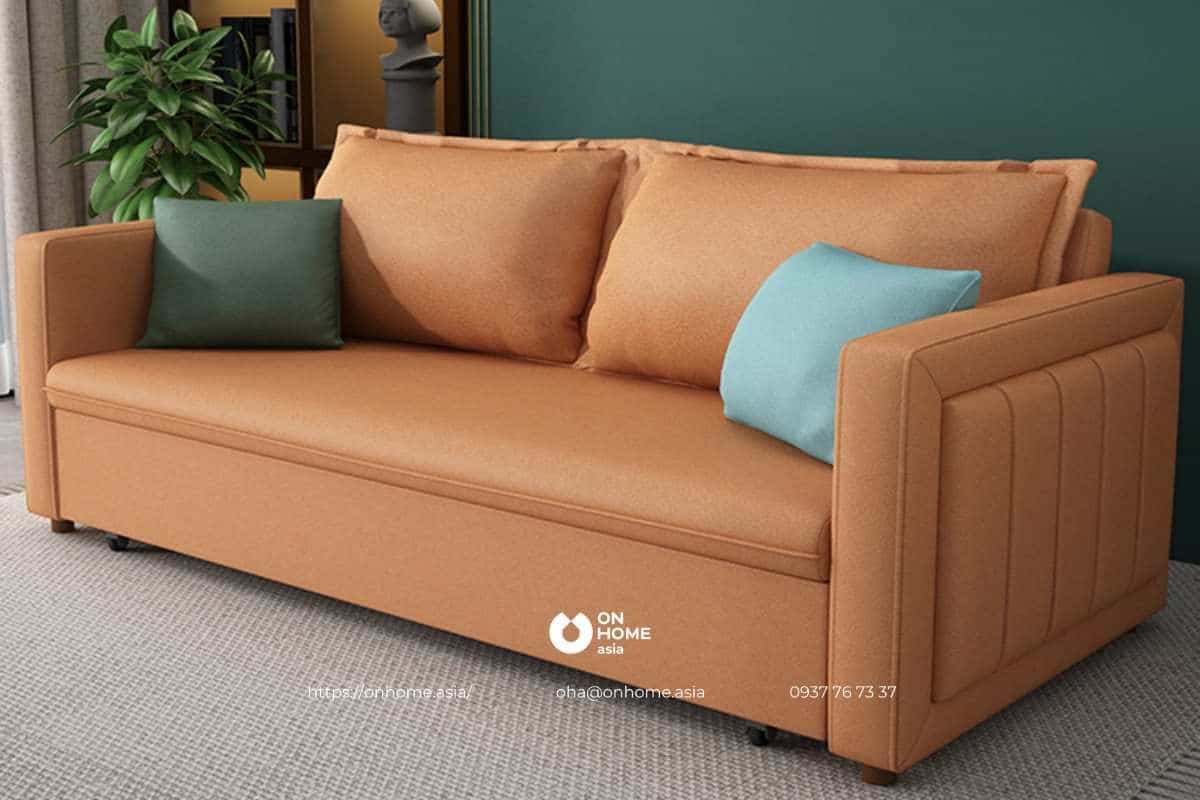 Sofa giường tạo ra không gian lưu trữ rộng lớn
