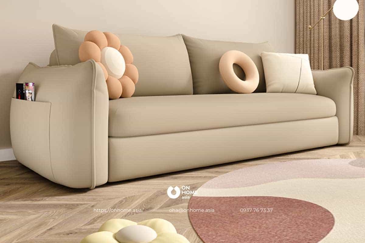 2022 Mẫu ghế sofa giường đẹp phù hợp với mọi không gian phòng khách