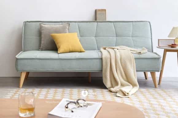 Sofa giường gỗ nhỏ gọn hiện đại