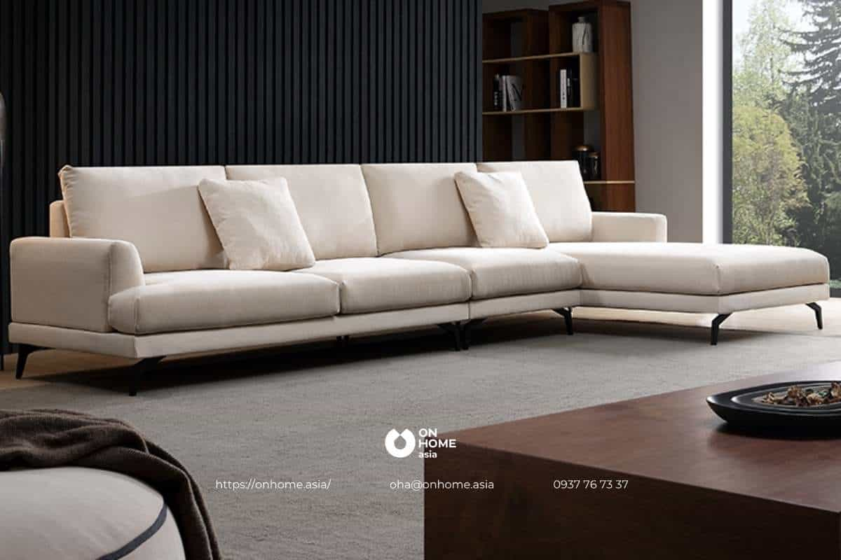 Ghế sofa góc chữ L cao cấp nhập khẩu