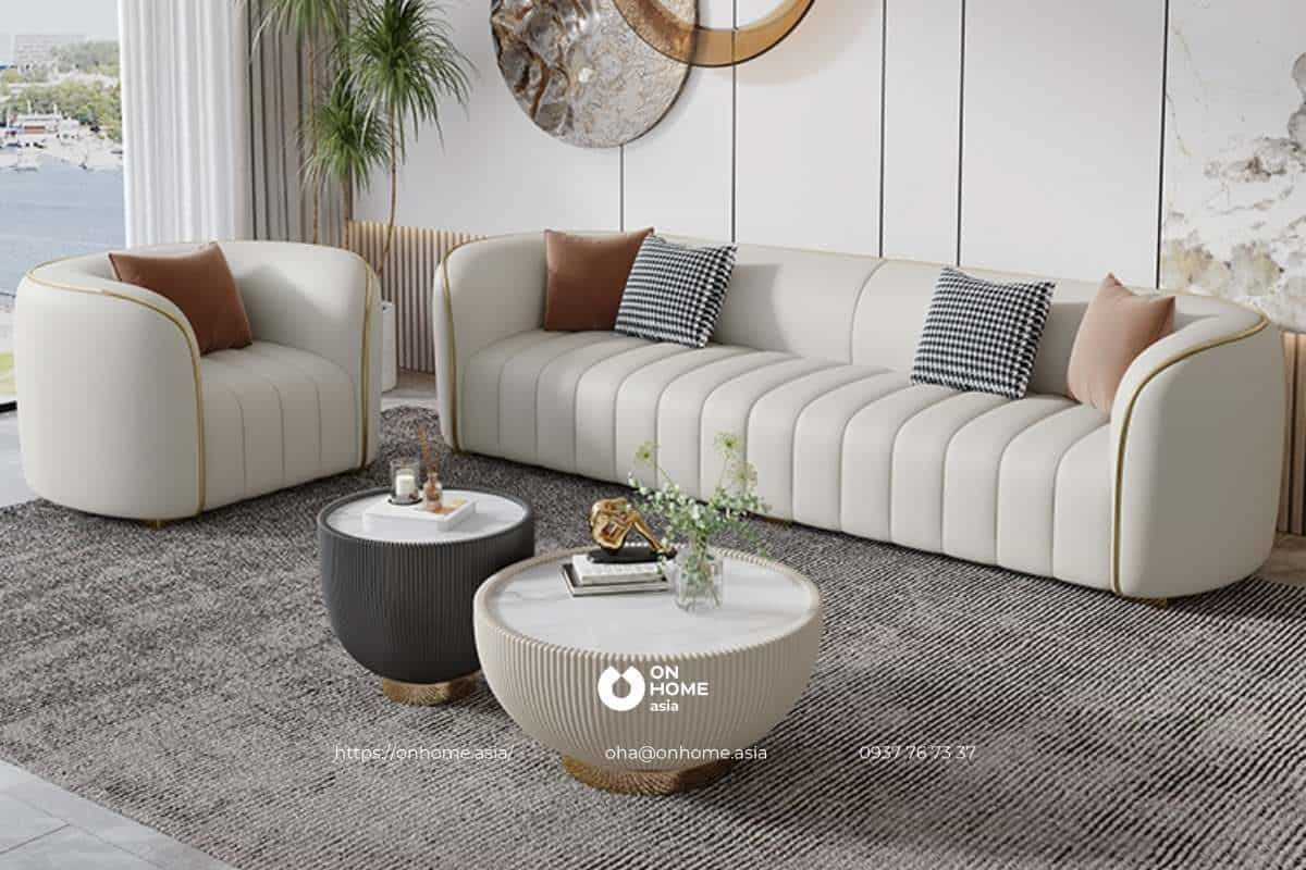 Bộ sofa phòng khách cao cấp