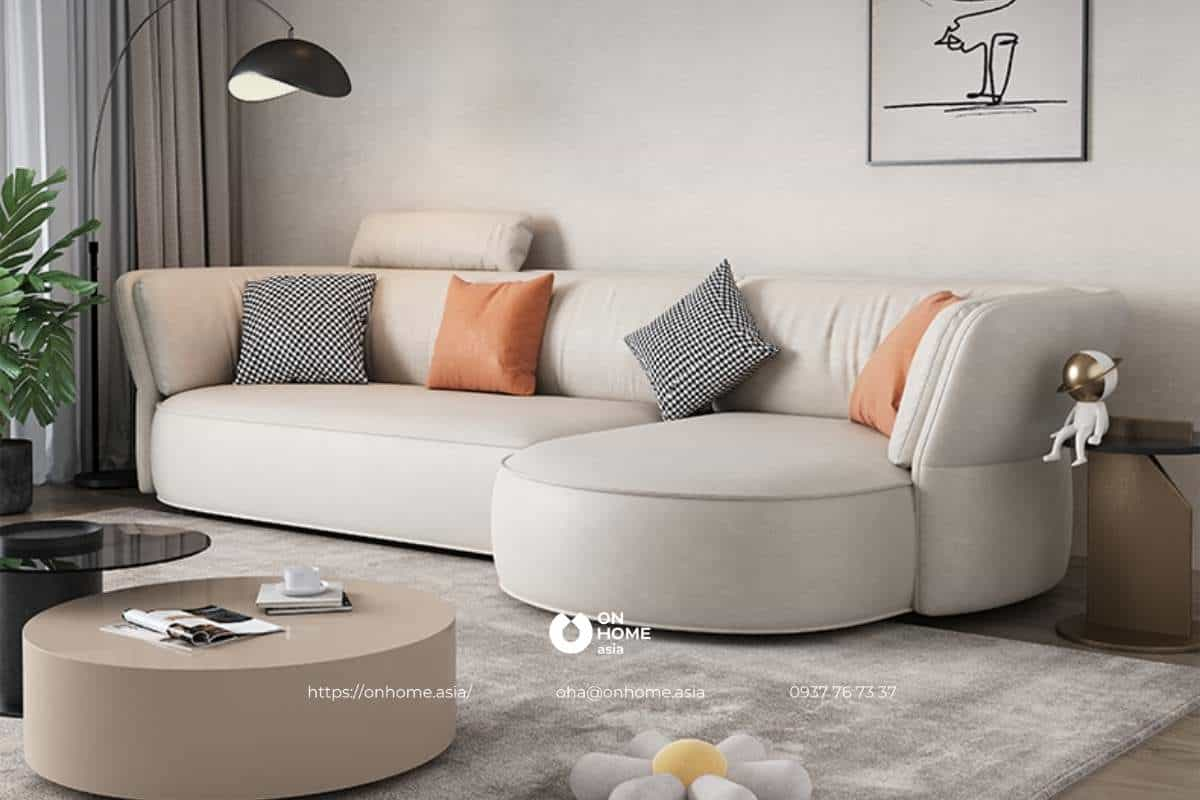 Bộ sofa nỉ cao cấp, sang trọng