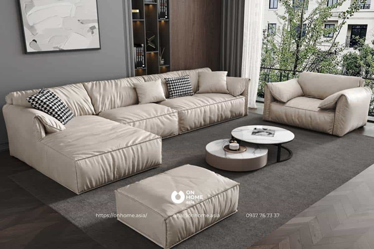 Bộ sofa phòng khách hiện đại