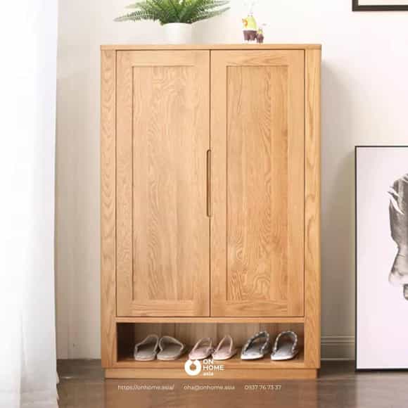 Tủ giày dép bằng gỗ đẹp