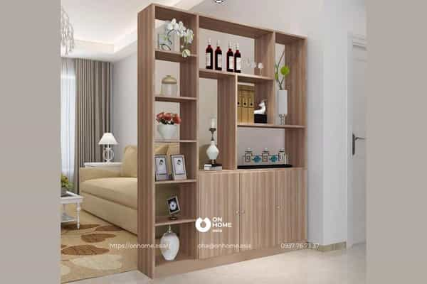 Tủ rượu dạng đứng bằng gỗ công nghiệp MDF