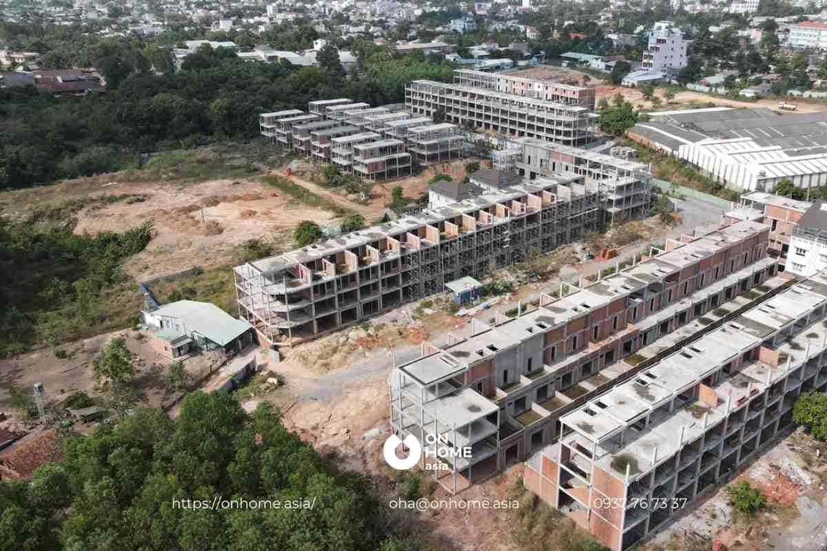 Cập nhật tiến độ xây dựng nhà phố Takara Residence Chánh Nghĩa