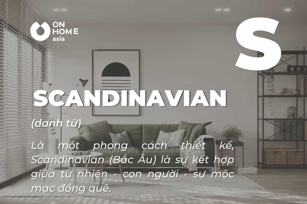 Scandinavian là một phong cách thiết kế nội thất