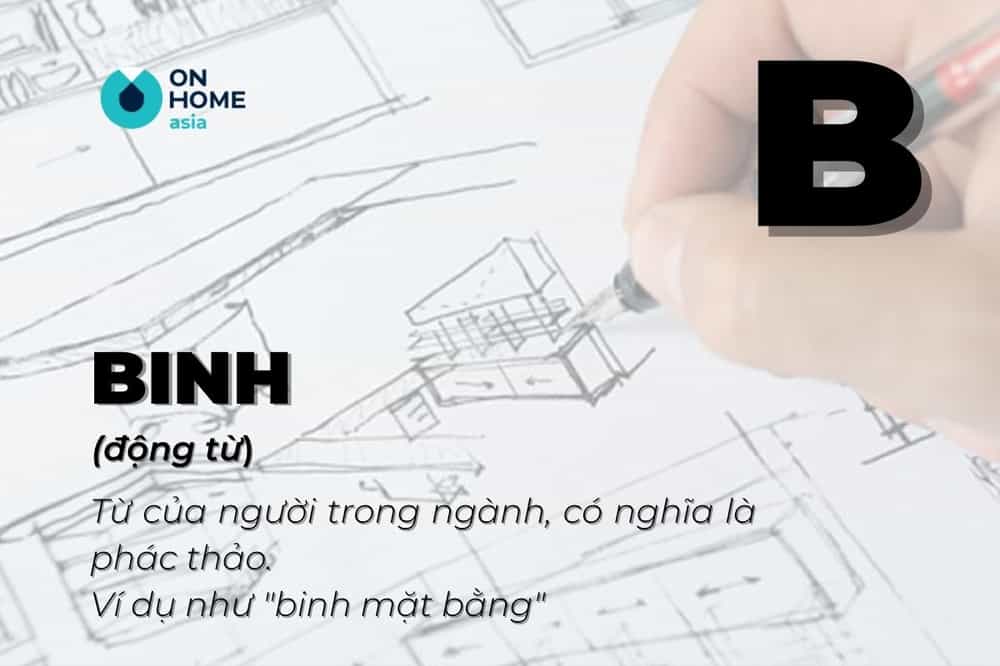 Thuật ngữ Binh trong thiết kế nội thất