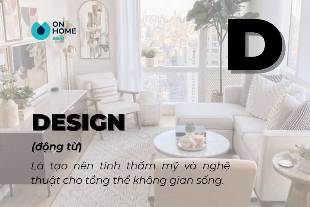 Thuật ngữ thiết kế nội thất Design 