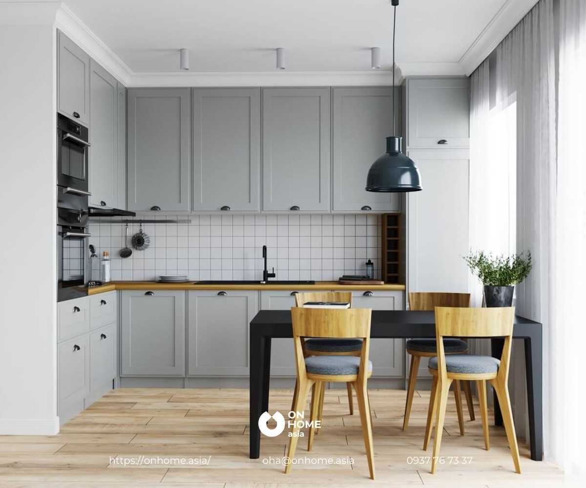 Mời bạn đến với thiết kế phòng bếp đẹp sang trọng và tinh tế với trần thạch cao hiện đại. Với việc sử dụng trần thạch cao, bạn sẽ có một không gian phòng bếp thật sự đẹp và thoải mái.