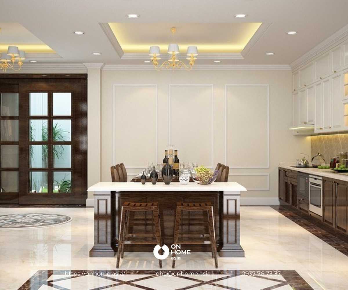 Bạn đang tìm kiếm trần thạch cao phòng bếp đẹp nhất hiện nay? Hãy tới với chúng tôi để chiêm ngưỡng những công trình thiết kế vô cùng tinh tế và sang trọng. Với sự kết hợp hài hòa giữa đồ nội thất và trần thạch cao, không gian bếp của bạn sẽ trở nên hoàn hảo và đẳng cấp.
