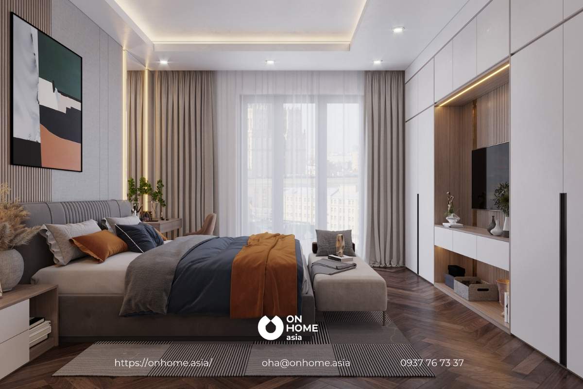 99 Mẫu thiết kế trang trí phòng ngủ hiện đại đẹp nhất 2023