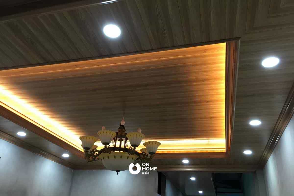 Trần tôn là một trong các loại trần nhà đẹp có giá thành phải chăng