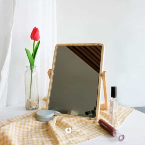 Gương trang điểm để bàn - Mini Mirror Natural 