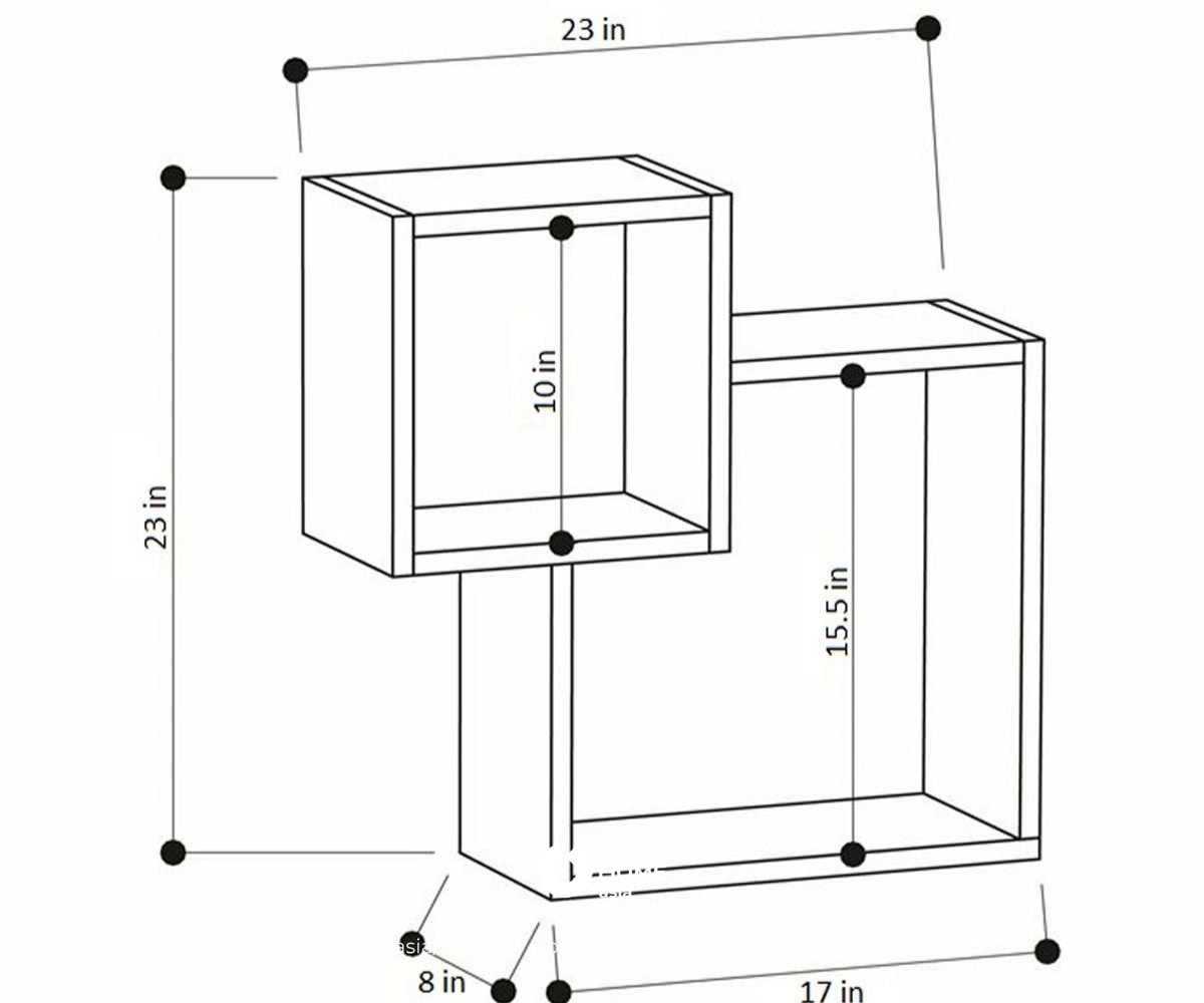 Kích thước kệ trang trí chuẩn