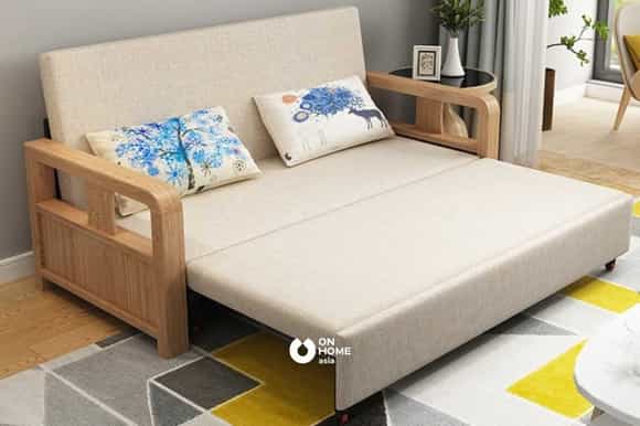 Sofa giường gỗ thông minh 