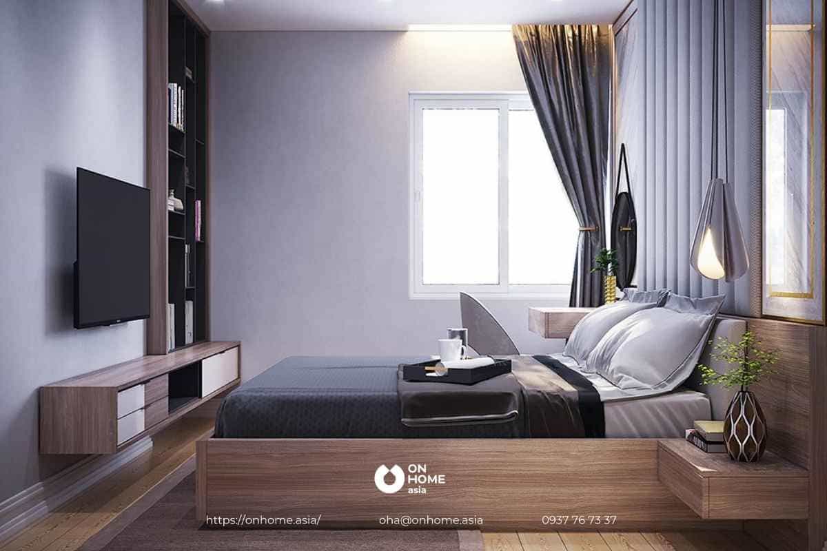 Thiết kế phòng ngủ 15m2 theo phong cách tối giản